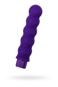 Фиолетовый фигурный вибратор - 17 см. - фото, цены
