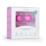 Розовые вагинальные шарики с ребрышками Roze Love Balls - фото, цены