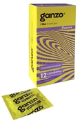 Тонкие презервативы для большей чувствительности Ganzo Sence - 12 шт. - фото, цены