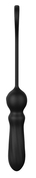 Черный анальный вибромассажер Smooth Anal Vibe - 25 см. - фото, цены