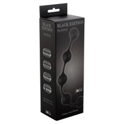 Чёрная анальная цепочка Classic Anal Beads - 31,5 см. - фото, цены