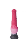 Розовый фаллоимитатор Пони - 24,5 см. - фото, цены