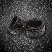 Черные соединенные цепью наручники Sinful Wrist Cuffs - фото, цены