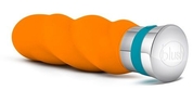 Оранжевый вибромассажер Vibrance - 15,2 см. - фото, цены