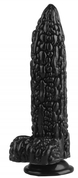Черный фантазийный фаллоимитатор Дикая кукуруза - 21 см. - фото, цены
