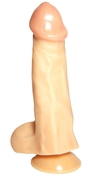 Фаллоимитатор на присоске Donald - 19,5 см. - фото, цены
