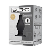 Черная малая анальная пробка SileXD - 7,2 см. - фото, цены