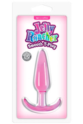 Гладкая розовая анальная пробка Jelly Rancher T-Plug Smooth - 10,9 см. - фото, цены