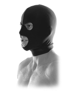 Черная маска на голову Spandex Hood - фото, цены