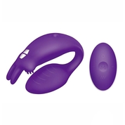 Фиолетовый вибратор для пар The Couples Rabbit - фото, цены