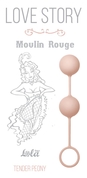 Нежно-розовые вагинальные шарики Love Story Moulin Rouge - фото, цены