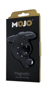 Чёрное эрекционное кольцо с магнитами Mojo Magneto - фото, цены