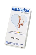 Особо тонкие презервативы Masculan Ultra Fine - 10 шт. - фото, цены
