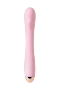 Розовый вибромассажер Eromantica Kristen - 22,5 см. - фото, цены