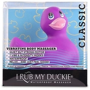 Фиолетовый вибратор-уточка I Rub My Duckie 2.0 - фото, цены