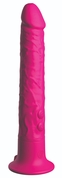 Ярко-розовый вибромассажер-реалистик с присоской Classix Wall Banger 2.0 - 19,1 см. - фото, цены