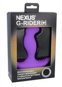 Фиолетовый вибромассажер простаты Nexus G-Rider+ - 12,6 см. - фото, цены