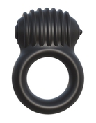 Чёрное эрекционное виброкольцо Blackjack Power Ring - фото, цены
