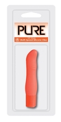 Оранжевый мини-вибратор Pure 3.5inch Vibrator Orange - 9 см. - фото, цены