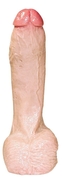 Фаллоимитатор Realistixxx Giant с розовой головкой - 27,5 см. - фото, цены