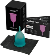 Бирюзовая менструальная чаша Clarity Cup S - фото, цены