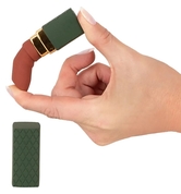 Зеленый вибратор-помада Luxurious Lipstick Vibrator - фото, цены