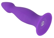 Фиолетовая анальная вибропробка Pure Lilac Vibes - 18 см. - фото, цены