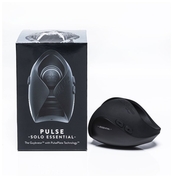 Черный инновационный мужской вибратор Pulse Solo Essential - фото, цены