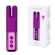 Фиолетовый двухмоторный мини-вибратор Le Wand Deux - фото, цены