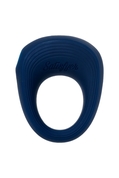 Синее эрекционное кольцо на пенис Satisfyer Power Ring - фото, цены