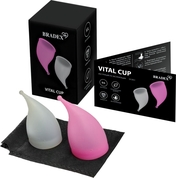 Набор менструальных чаш Vital Cup (размеры S и L) - фото, цены