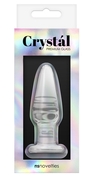 Стеклянная пробка Crystal Tapered Plug Small - 8,4 см. - фото, цены