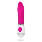 Ярко-розовый вибратор-язык Tongue Lick - 16,5 см. - фото, цены