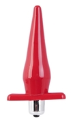 Красная водонепроницаемая вибровтулка Black Red - 12,7 см. - фото, цены