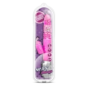 Розовый вибромассажер Butterfly Stroker - 29,8 см. - фото, цены