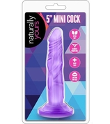 Фиолетовый фаллоимитатор 5 Inch Mini Cock - 14,6 см. - фото, цены