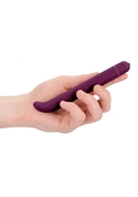 Фиолетовый компактный вибростимулятор G-Spot Vibrator - 16 см. - фото, цены