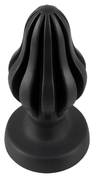 Черная анальная пробка Super Soft Butt Plug - 11,1 см. - фото, цены