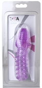 Фиолетовая насадка, удлиняющая половой член - 13,5 см. - фото, цены