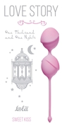 Розовые вагинальные шарики One Thousand and One Nights - фото, цены