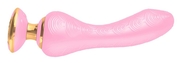 Розовый вибростимулятор Sanya - 18,5 см. - фото, цены