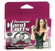 Металлические наручники с 2 ключами Chrome Hand Cuffs - фото, цены
