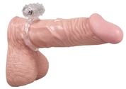Прозрачное эрекционное виброкольцо Vibro Ring Clear - фото, цены