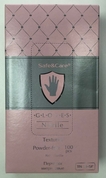 Розовые нитриловые перчатки Safe Care размера L - 100 шт.(50 пар) - фото, цены
