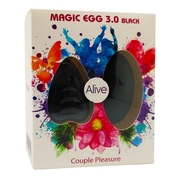 Черное виброяйцо Magic Egg 3.0 с пультом - фото, цены