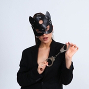 Эротический набор «Твоя кошечка»: маска и наручники - фото, цены