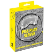 Прозрачная насадка на пенис Piss Play Sleeve для игр с мочеиспусканием - фото, цены