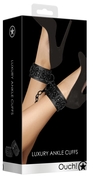 Черные поножи Luxury Ankle Cuffs - фото, цены