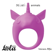 Фиолетовое эрекционное кольцо Unicorn Alfie - фото, цены