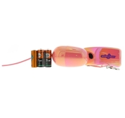 Розовое виброяйцо на дистанционном пульте управления - фото, цены